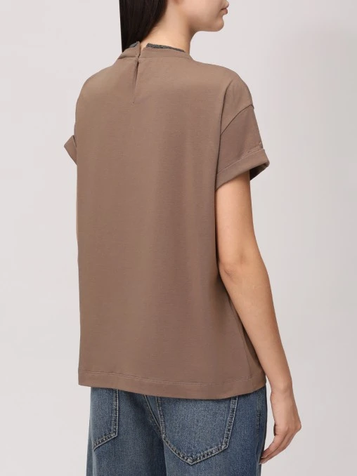 Футболка хлопковая BRUNELLO CUCINELLI