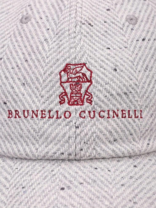 Бейсболка шерстяная BRUNELLO CUCINELLI