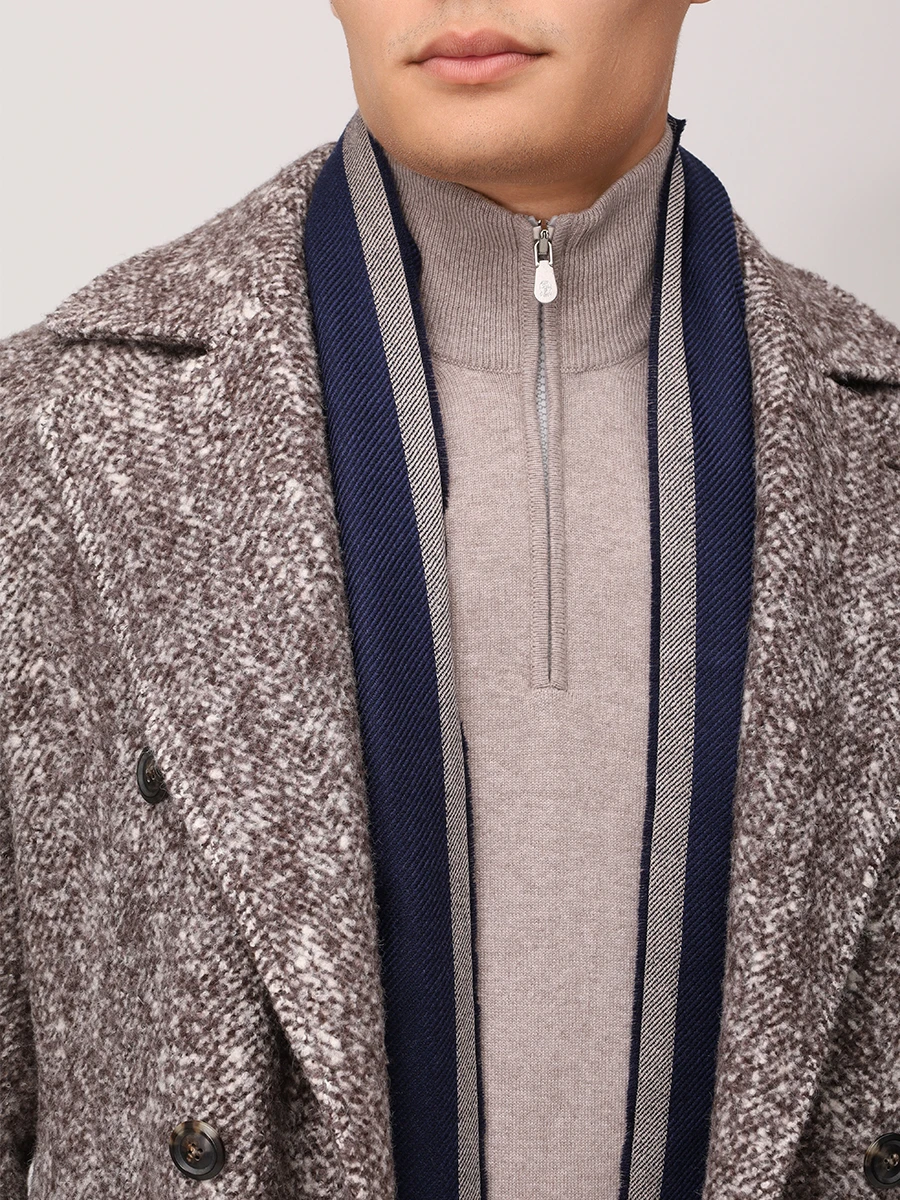 Шарф из шерсти и кашемира