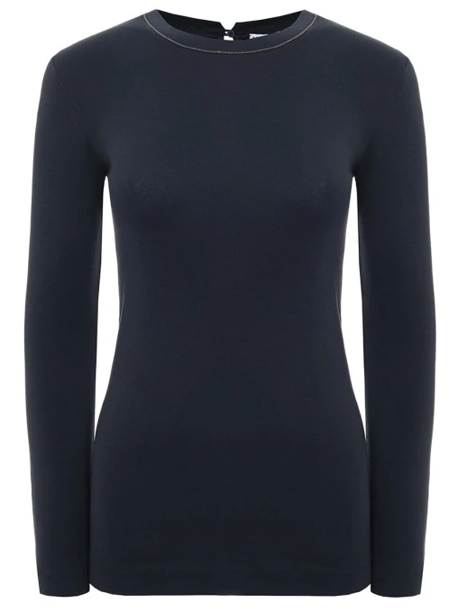 Лонгслив хлопковый BRUNELLO CUCINELLI