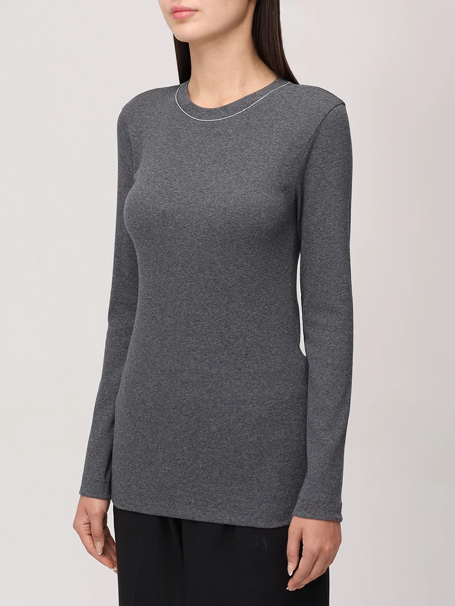 Лонгслив хлопковый