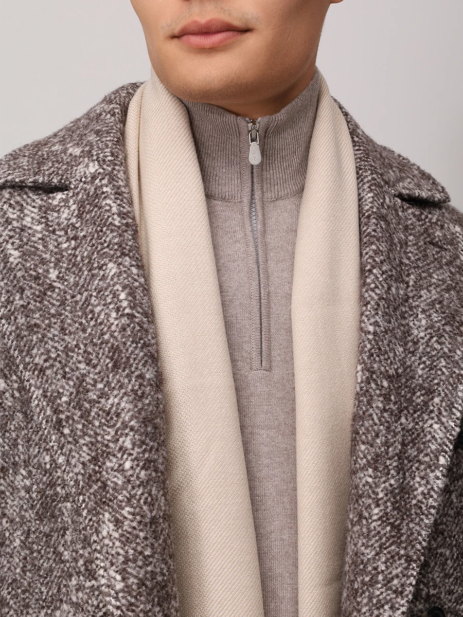 Шарф из шерсти и кашемира