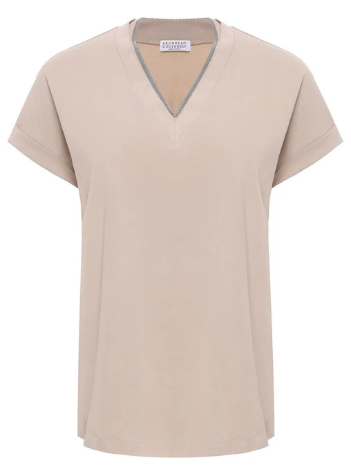 Футболка хлопковая BRUNELLO CUCINELLI