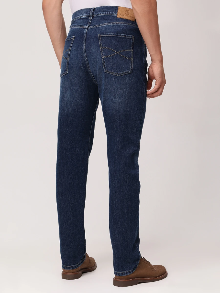 Джинсы Slim Fit хлопковые