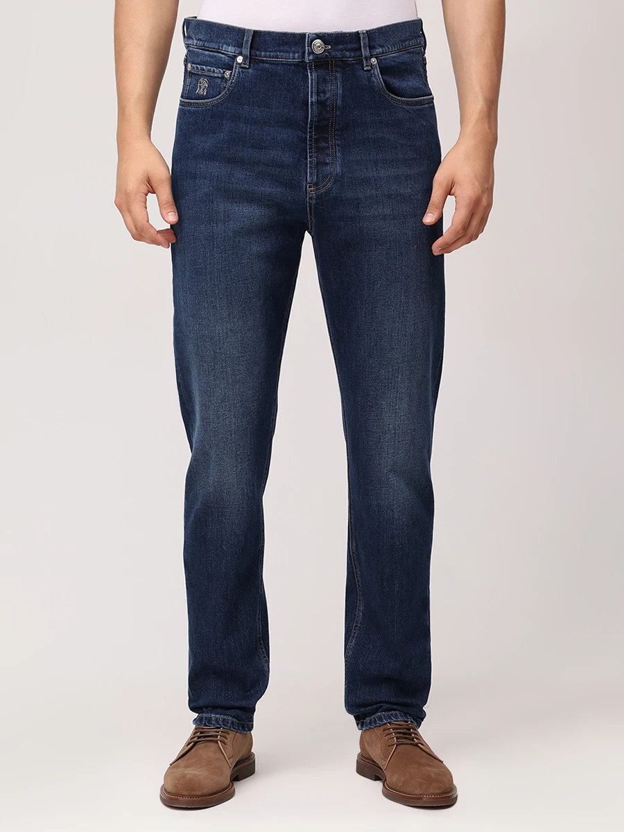 Джинсы Slim Fit хлопковые