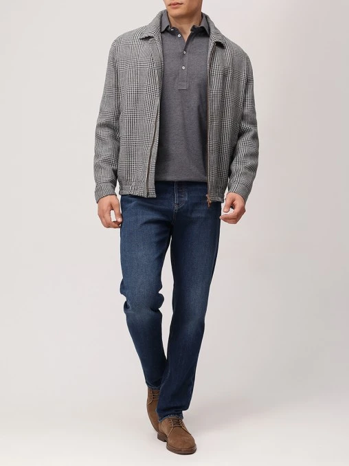 Джинсы Slim Fit хлопковые BRUNELLO CUCINELLI