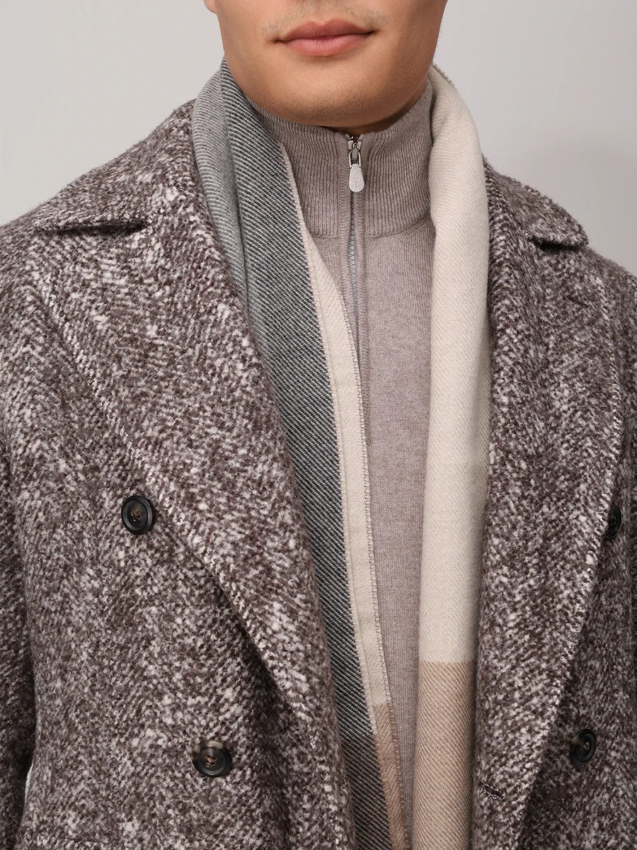 Шарф из шерсти и кашемира