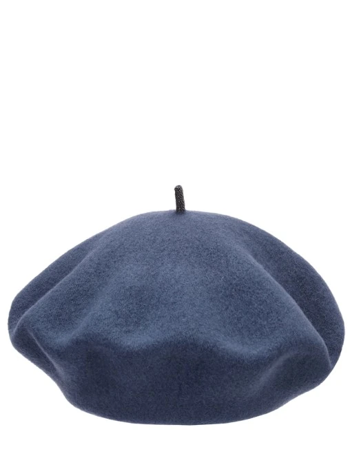Берет шерстяной BRUNELLO CUCINELLI