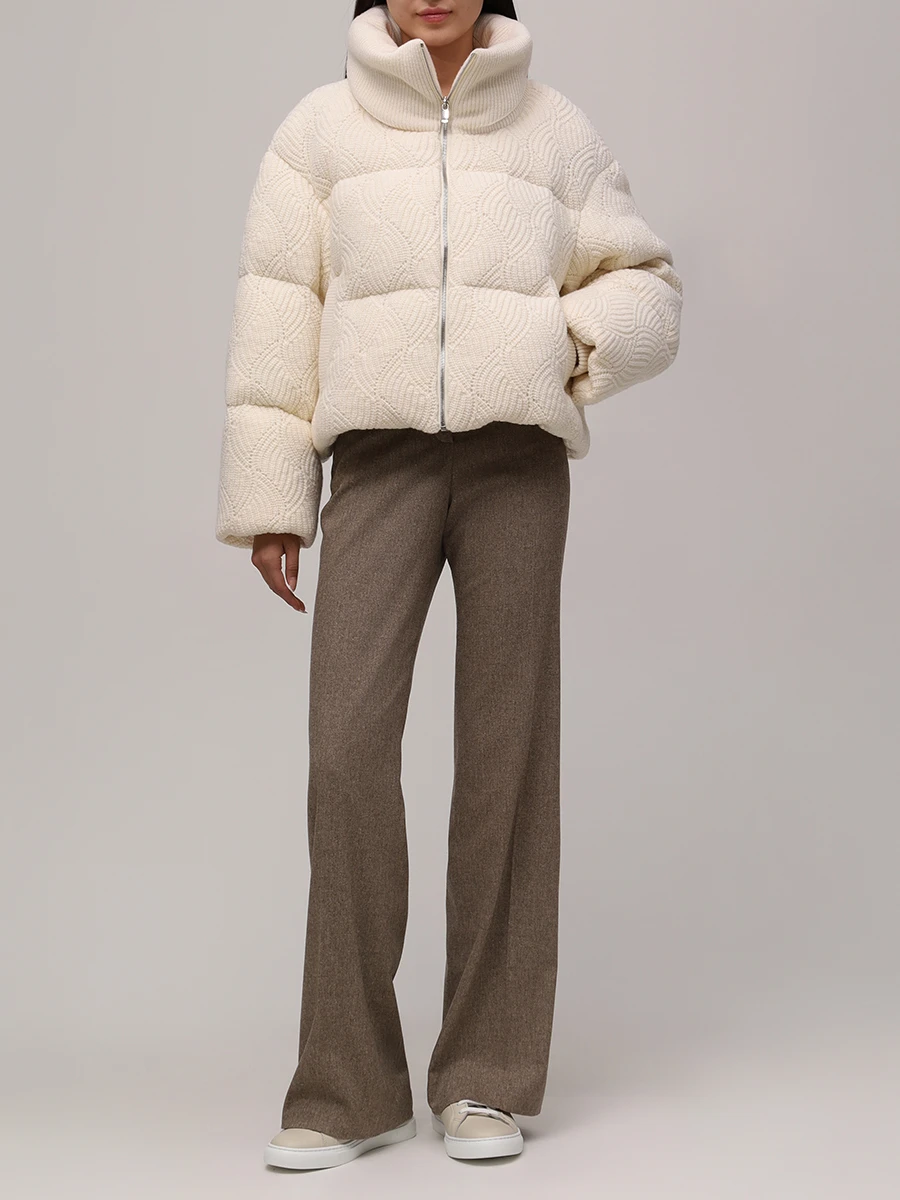 Пуховик стеганый