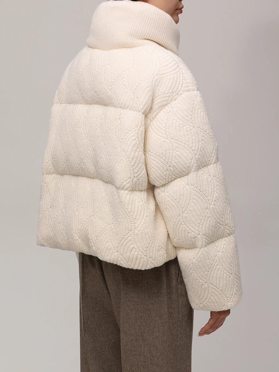 Пуховик стеганый