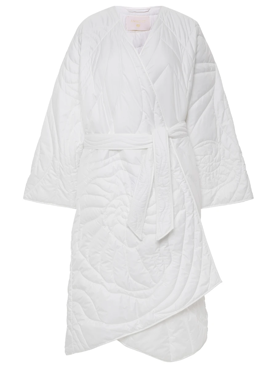 Пальто стеганое пуховое