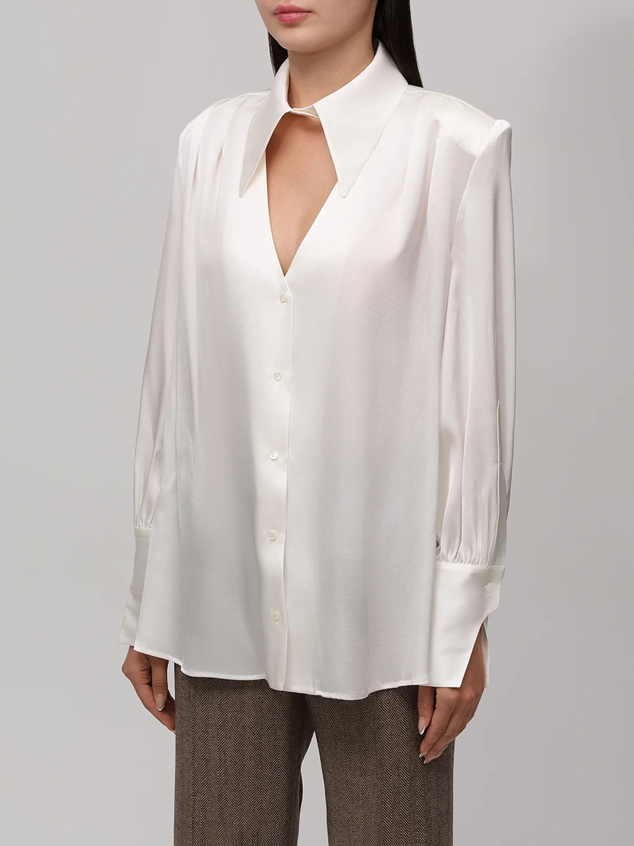 Блуза шелковая