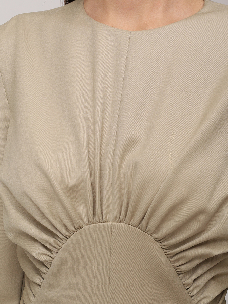 Платье шерстяное