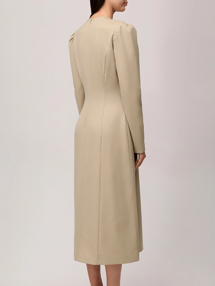 Платье шерстяное