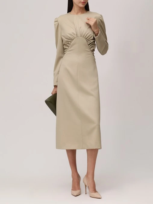 Платье шерстяное AMMONIT