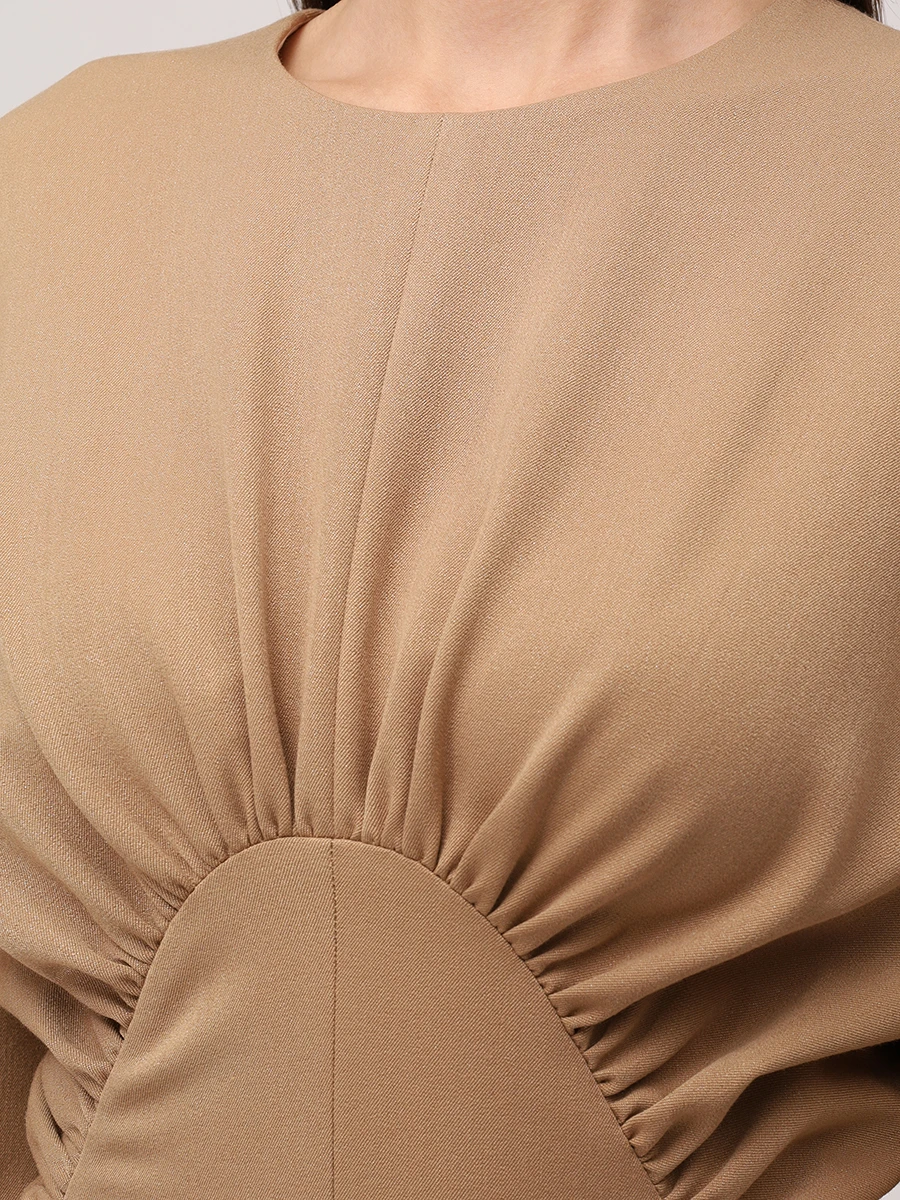 Платье с драпировкой