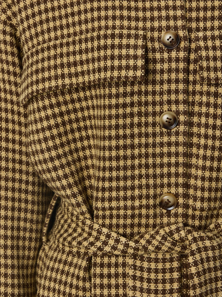 Куртка изо льна и шелка