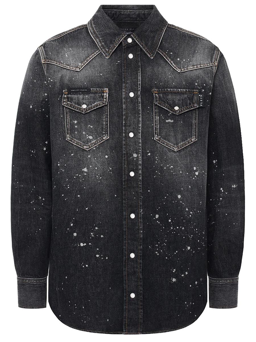 Рубашка джинсовая