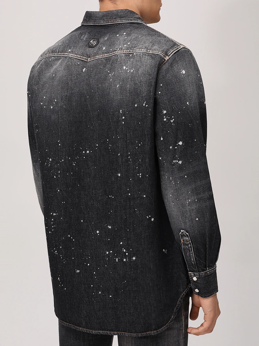 Рубашка джинсовая