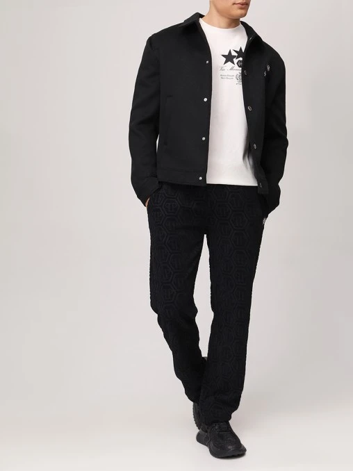 Брюки хлопковые PHILIPP PLEIN