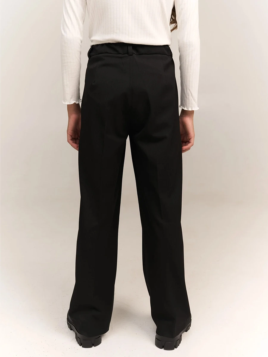 Брюки однотонные