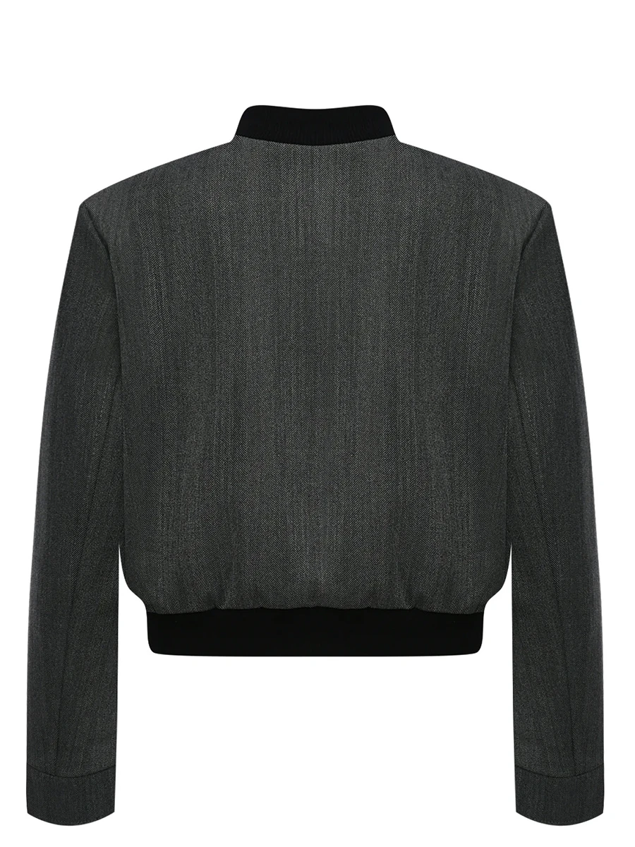 Бомбер с принтом