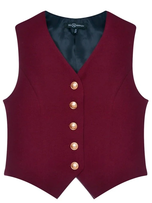 Жилет однотонный DAN MARALEX