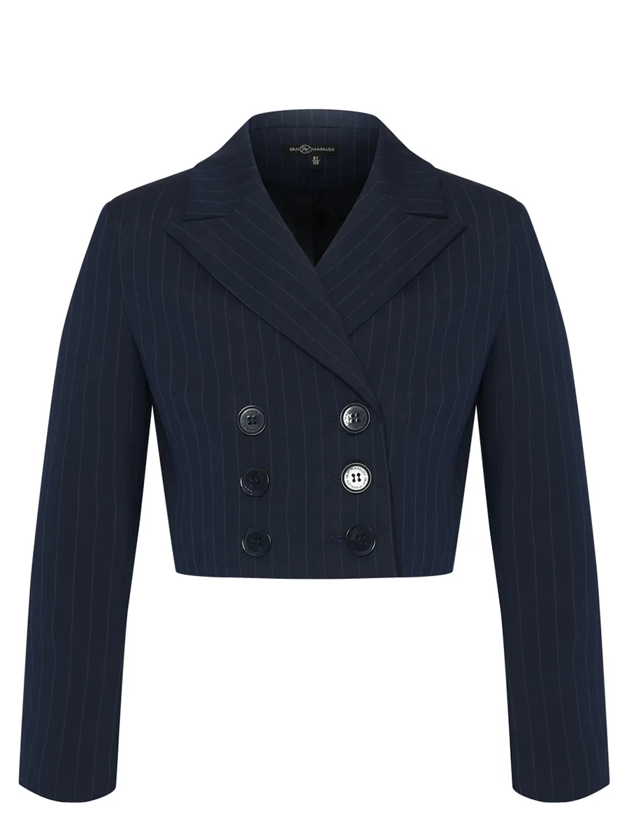 Пиджак в полоску