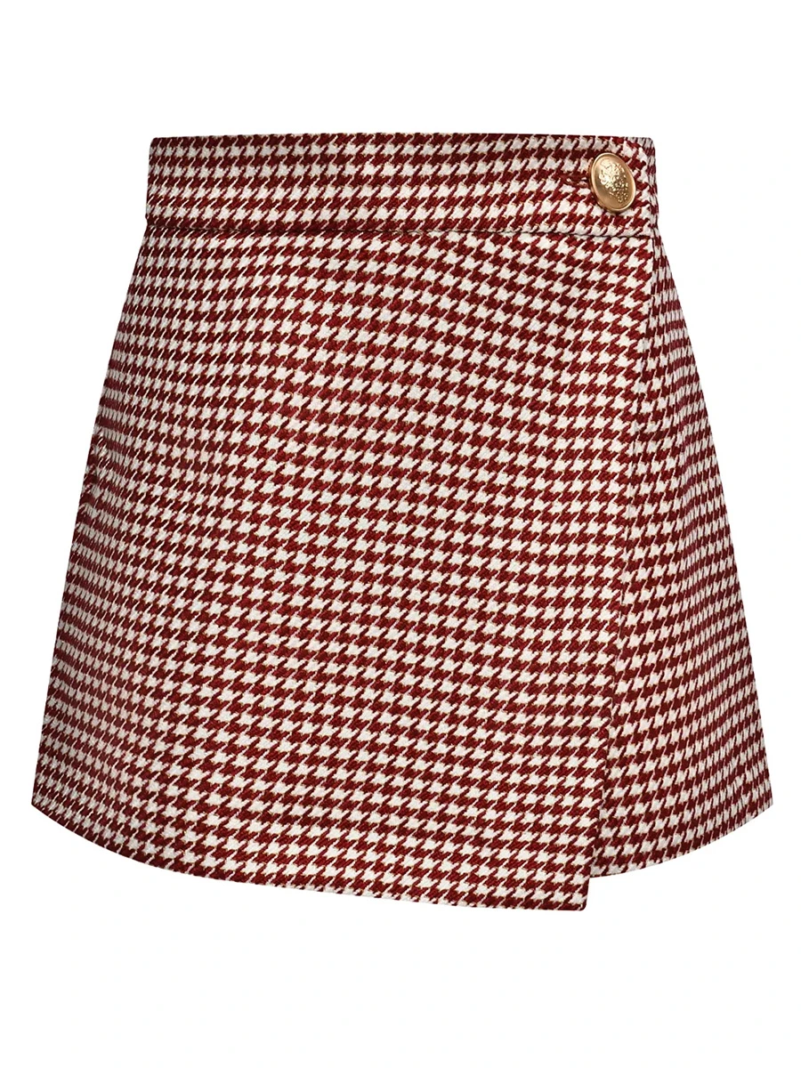 Юбка-шорты с принтом