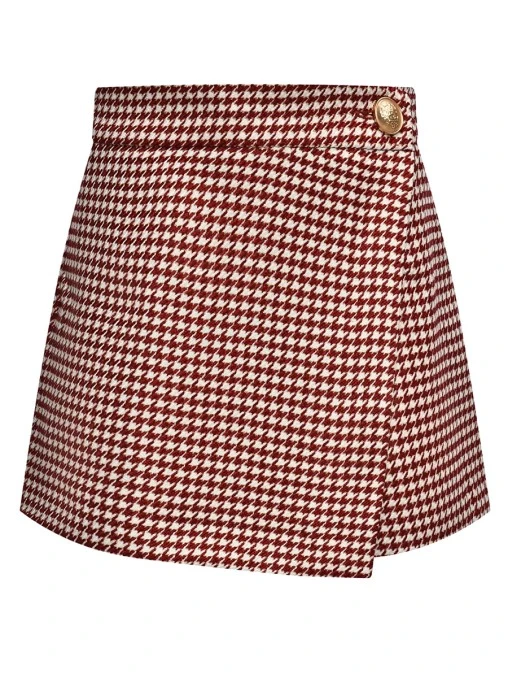 Юбка-шорты с принтом DAN MARALEX