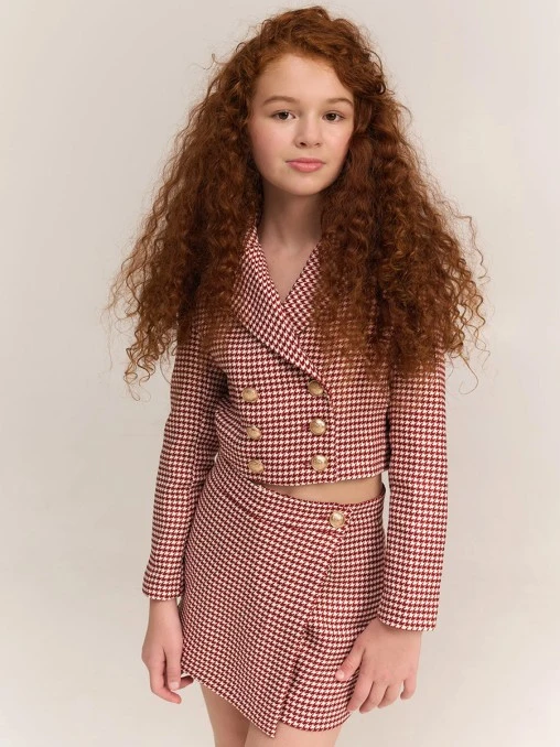 Юбка-шорты с принтом DAN MARALEX