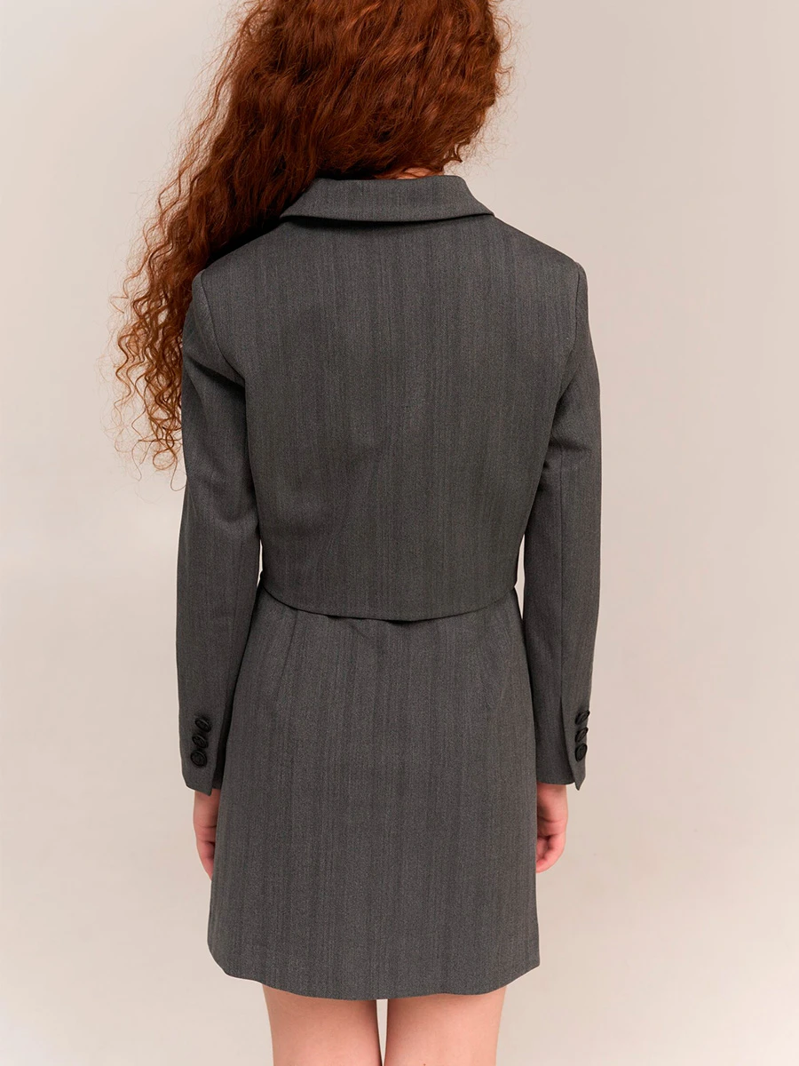 Юбка однотонная