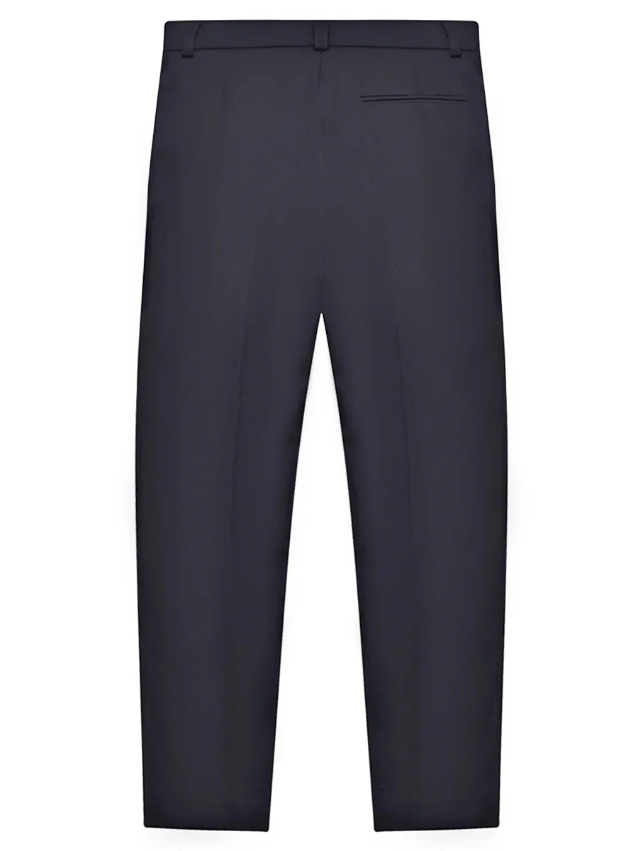 Брюки однотонные