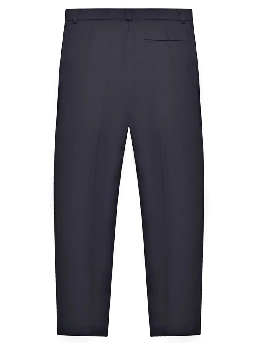 Брюки однотонные