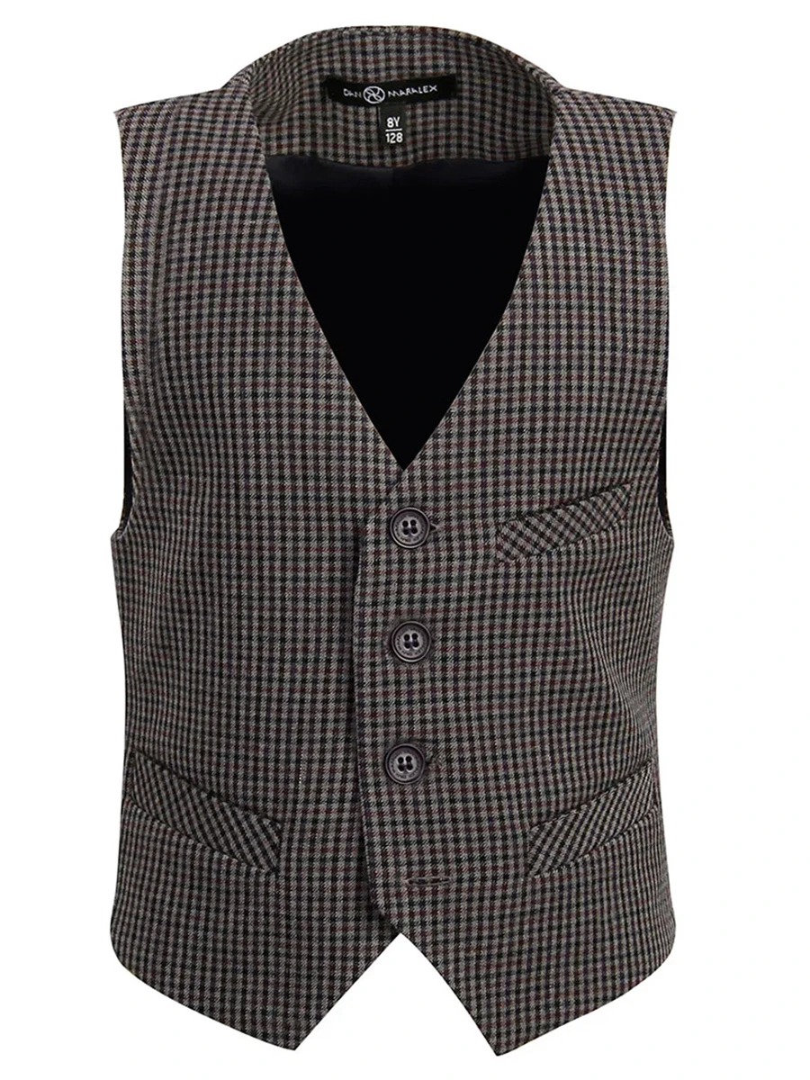 Жилет в клетку