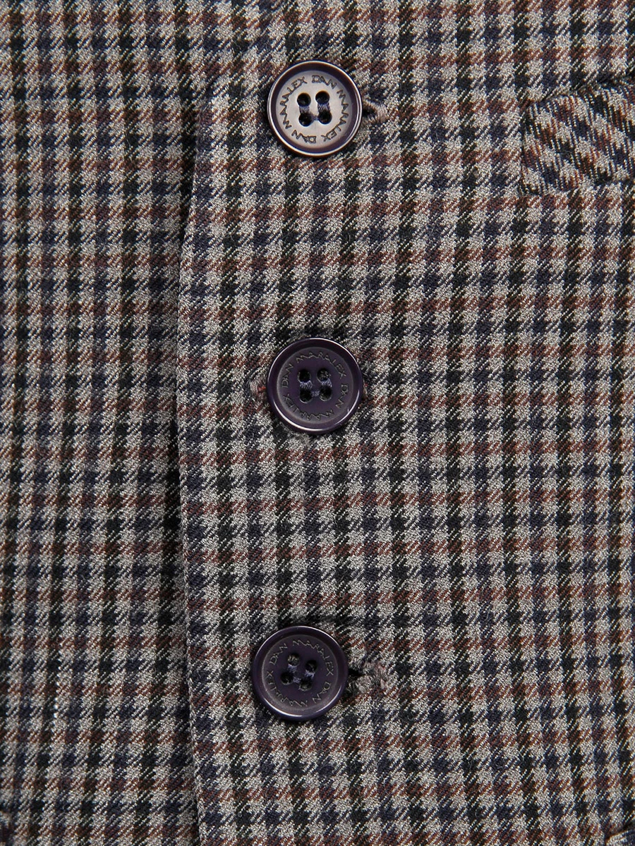 Жилет в клетку