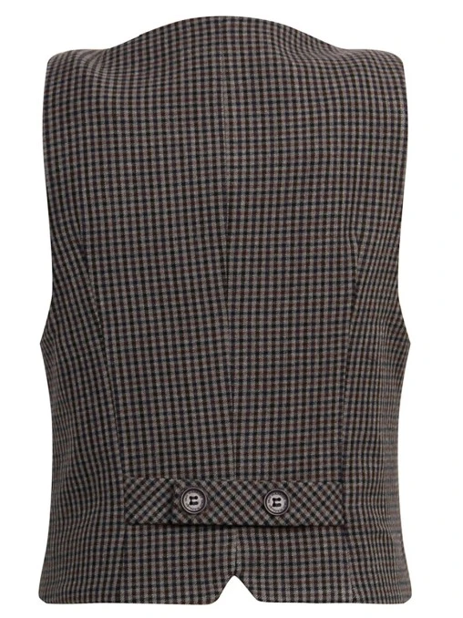 Жилет в клетку DAN MARALEX