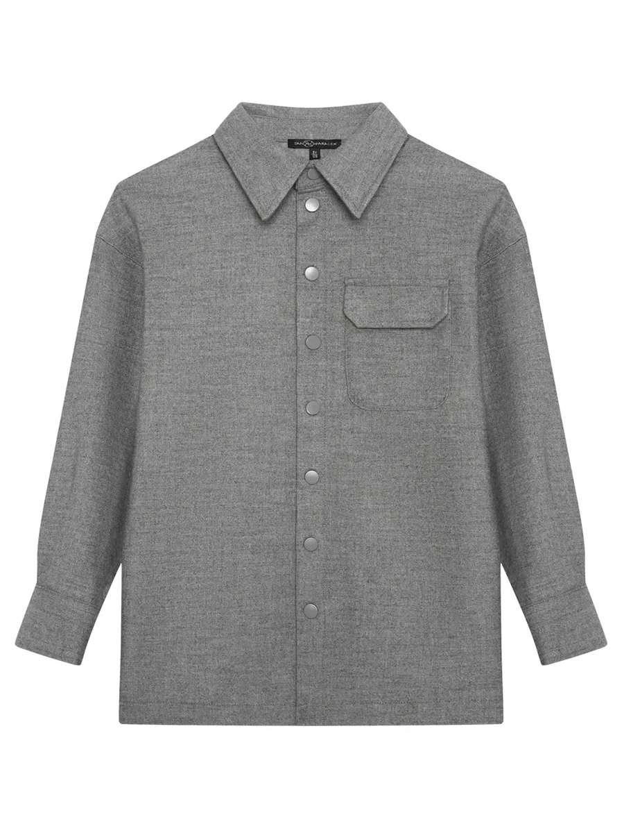 Рубашка однотонная