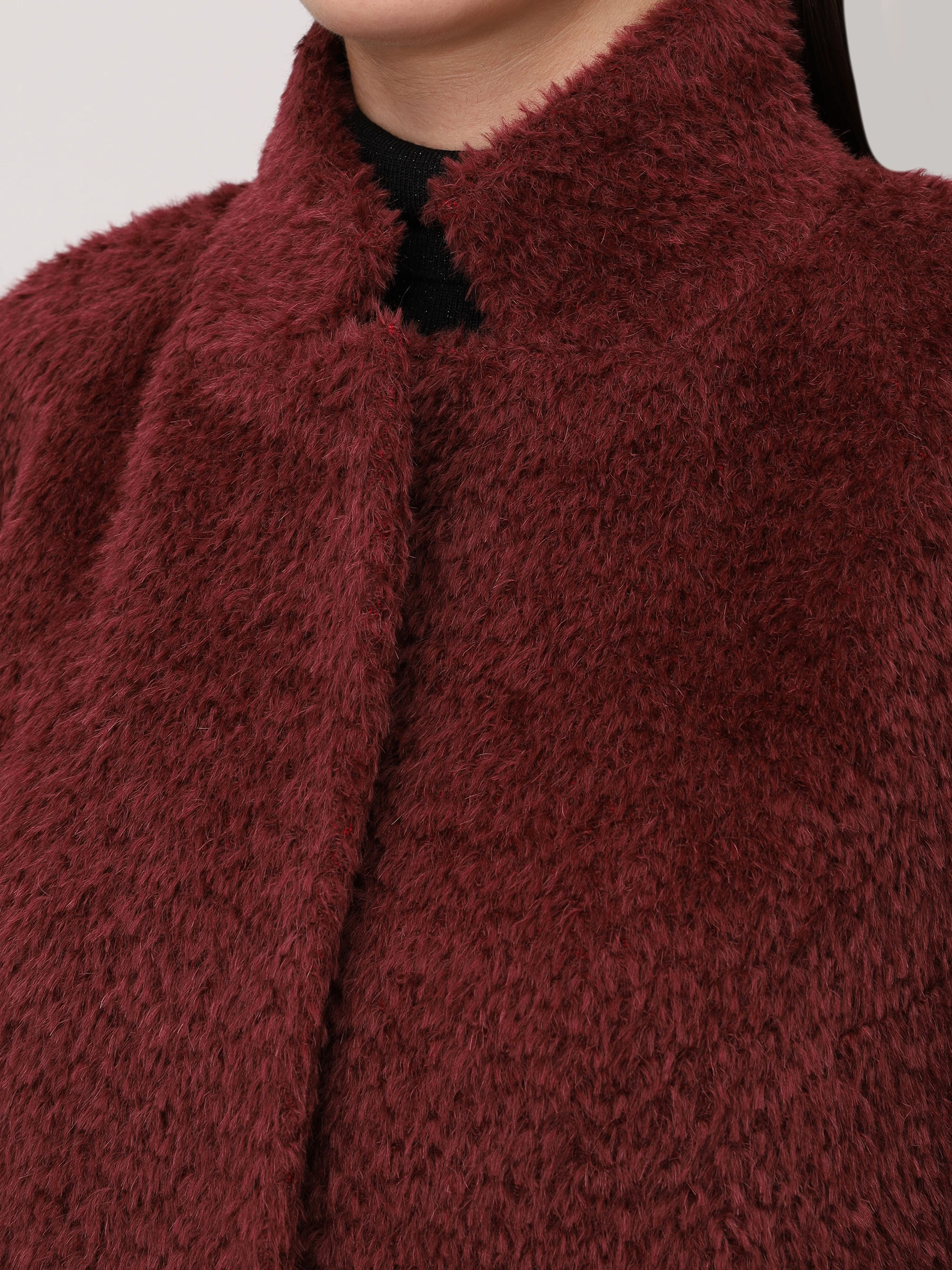 Пальто шерстяное