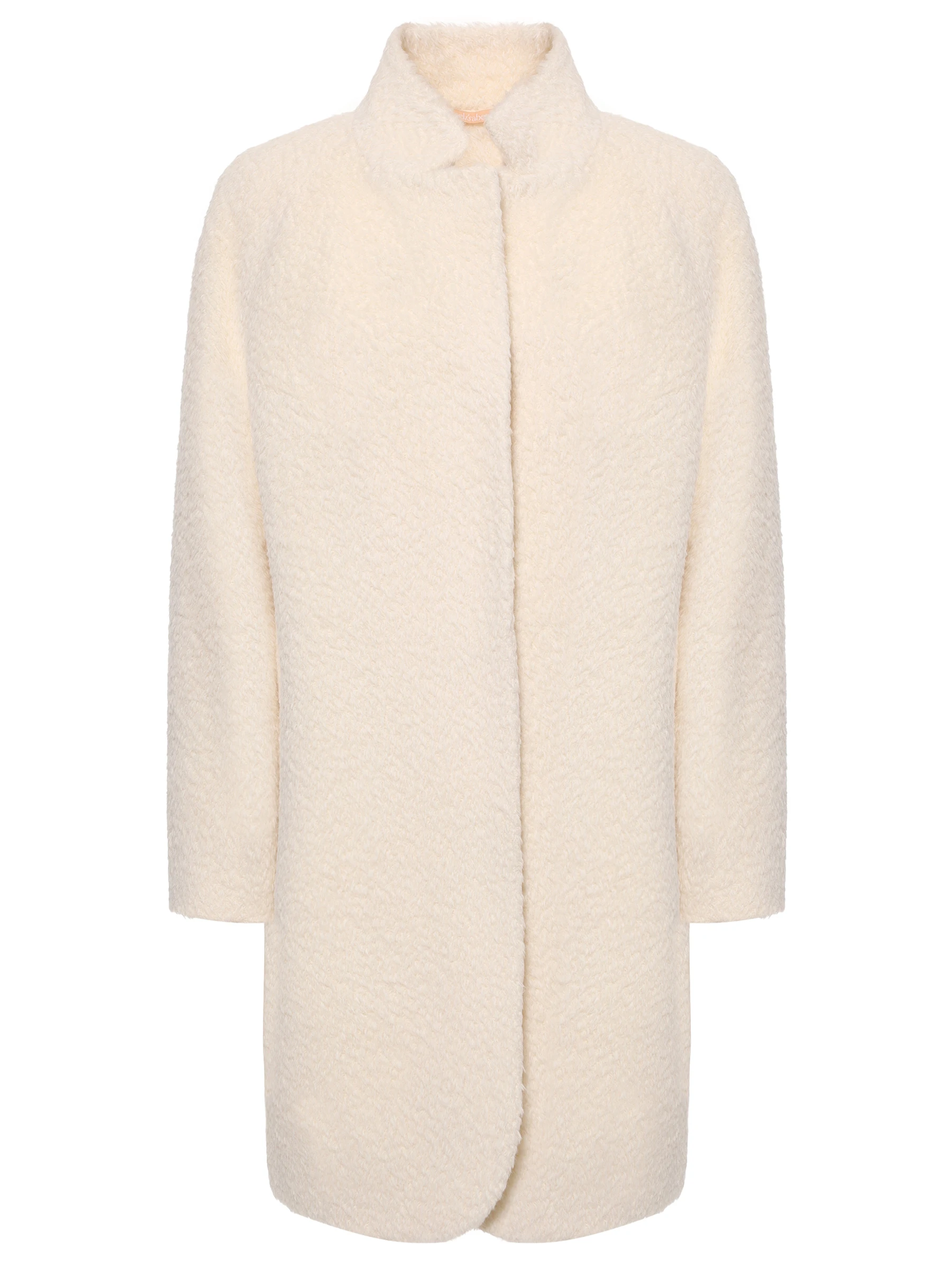 Пальто из шерсти сури альпака