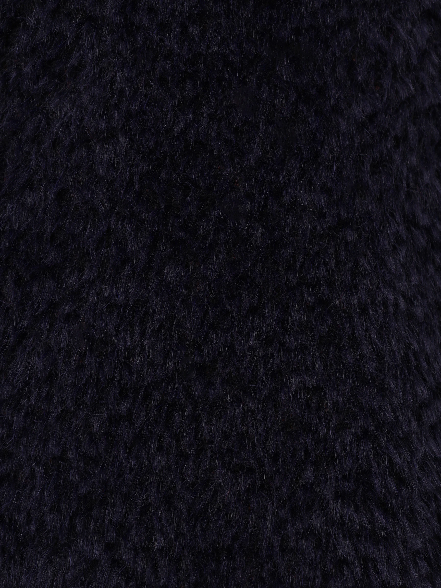 Пальто из шерсти сури альпака