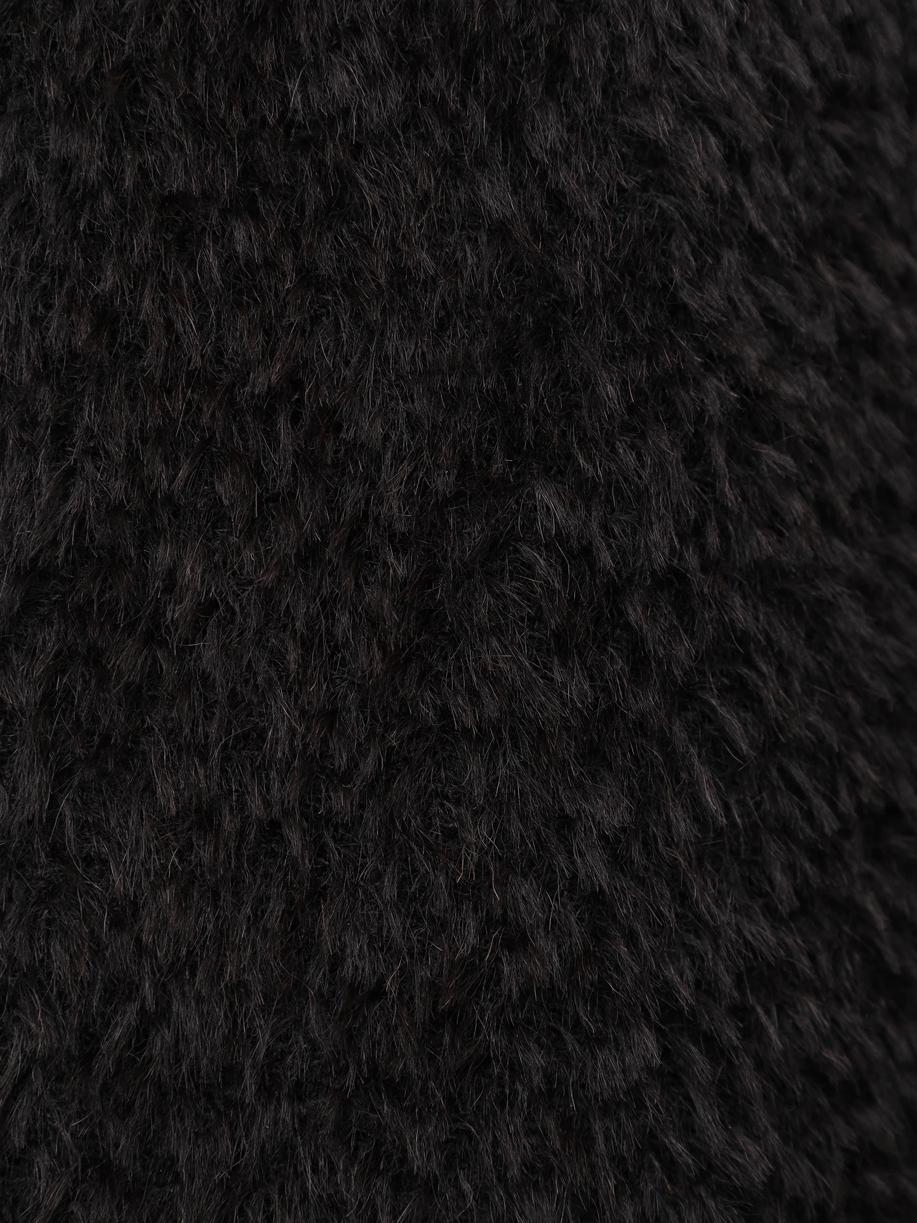 Пальто из шерсти сури альпака