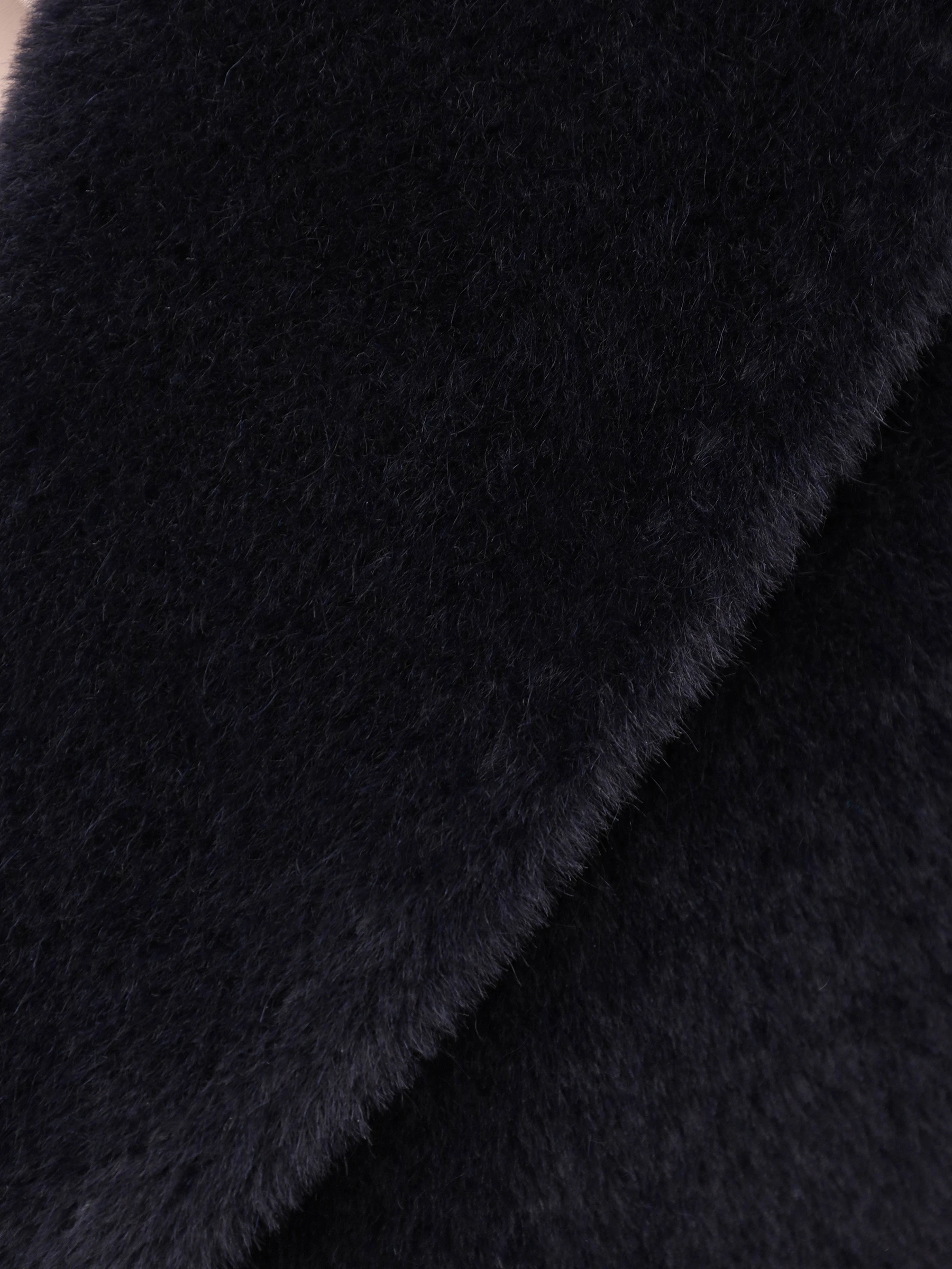 Пальто из шерсти альпака