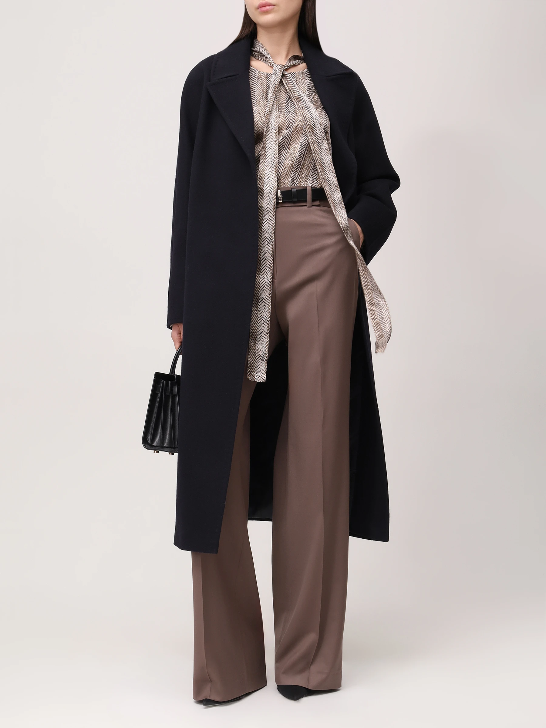 Пальто шерстяное