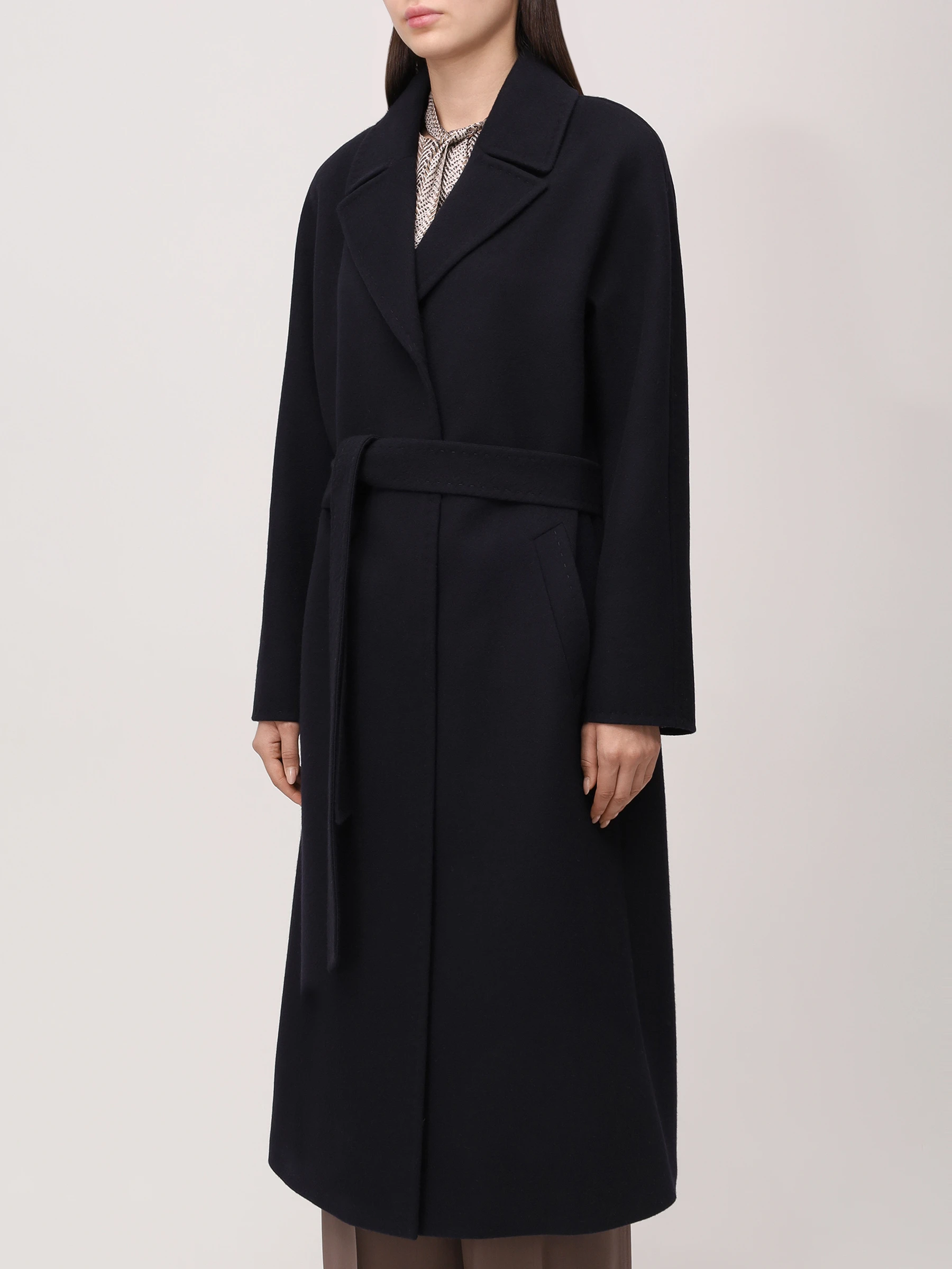 Пальто шерстяное