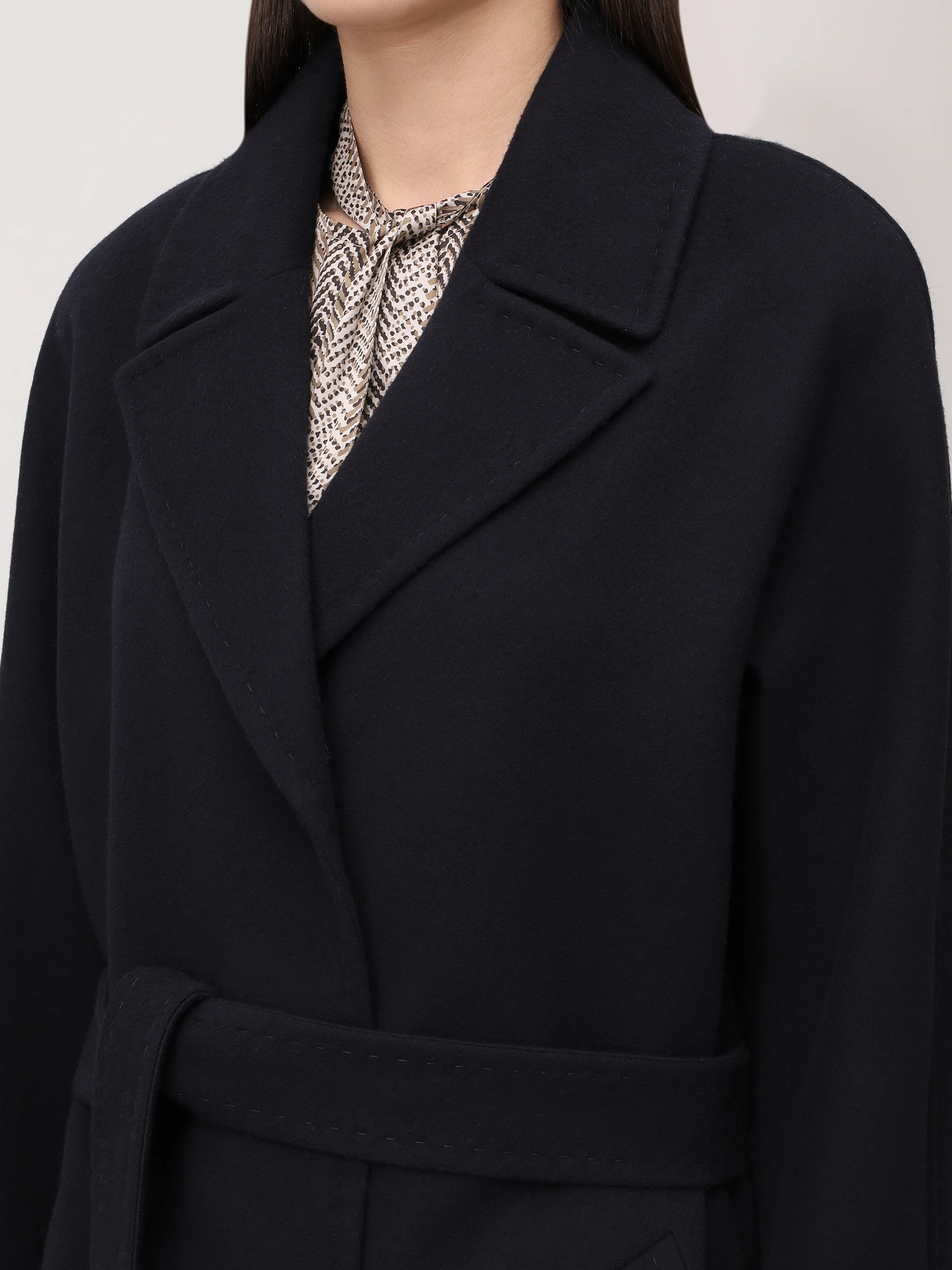 Пальто шерстяное