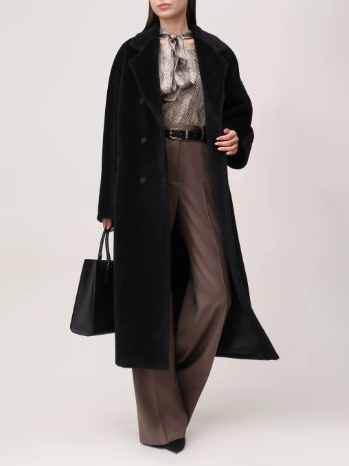 Пальто из шерсти альпака ELISABETTA