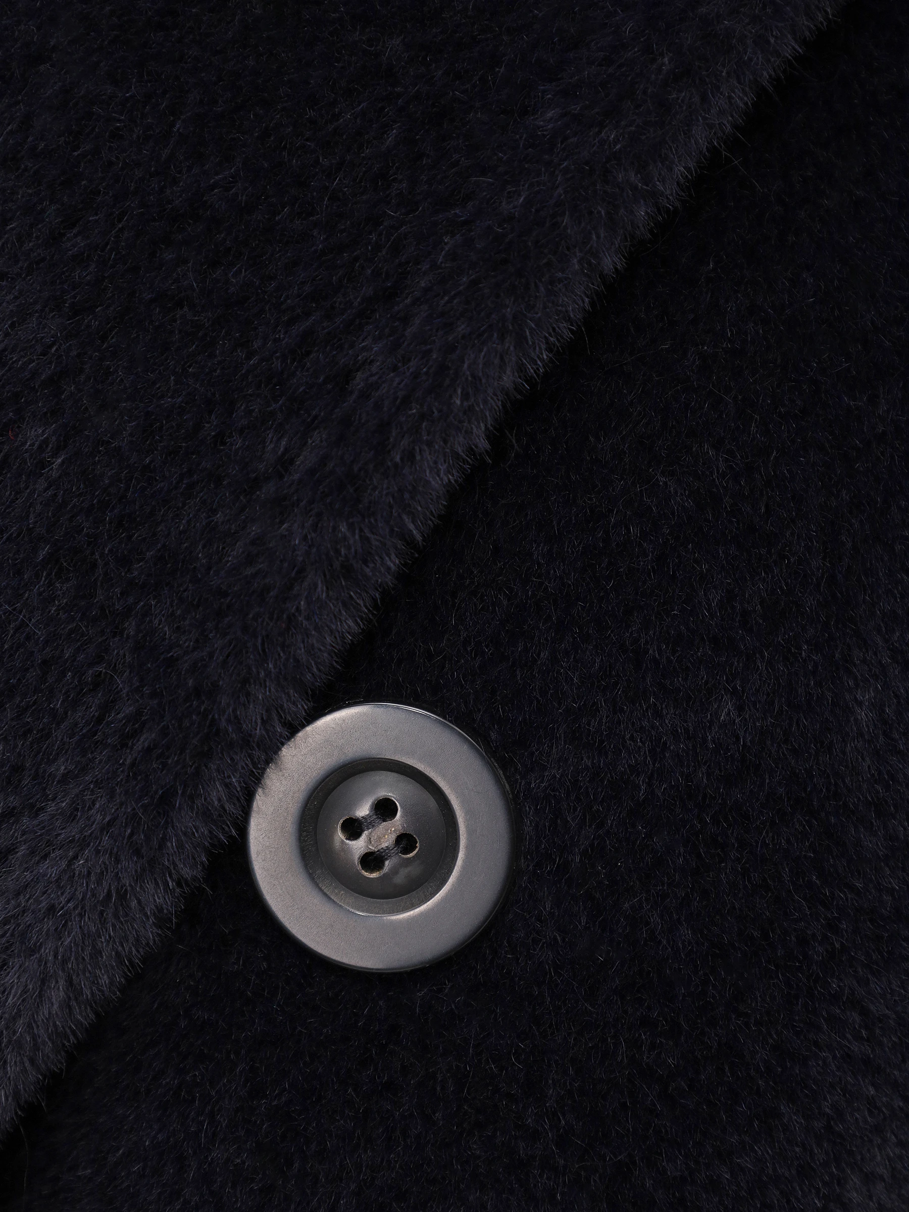 Пальто из шерсти альпака