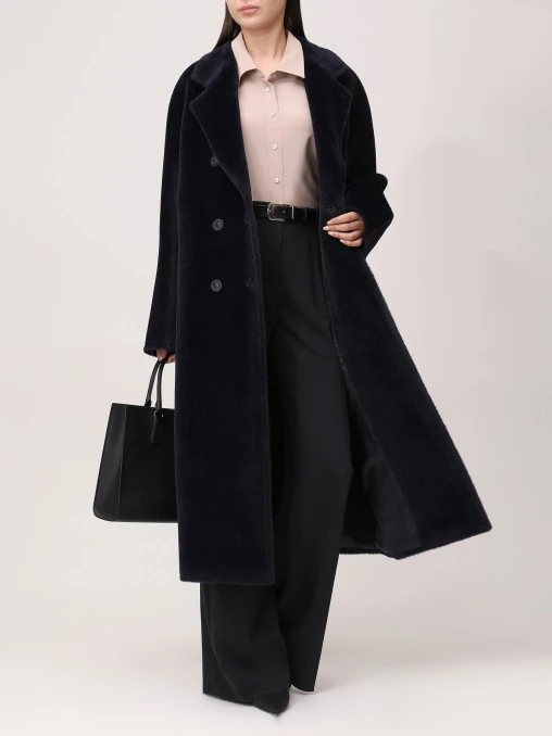 Пальто из шерсти альпака ELISABETTA