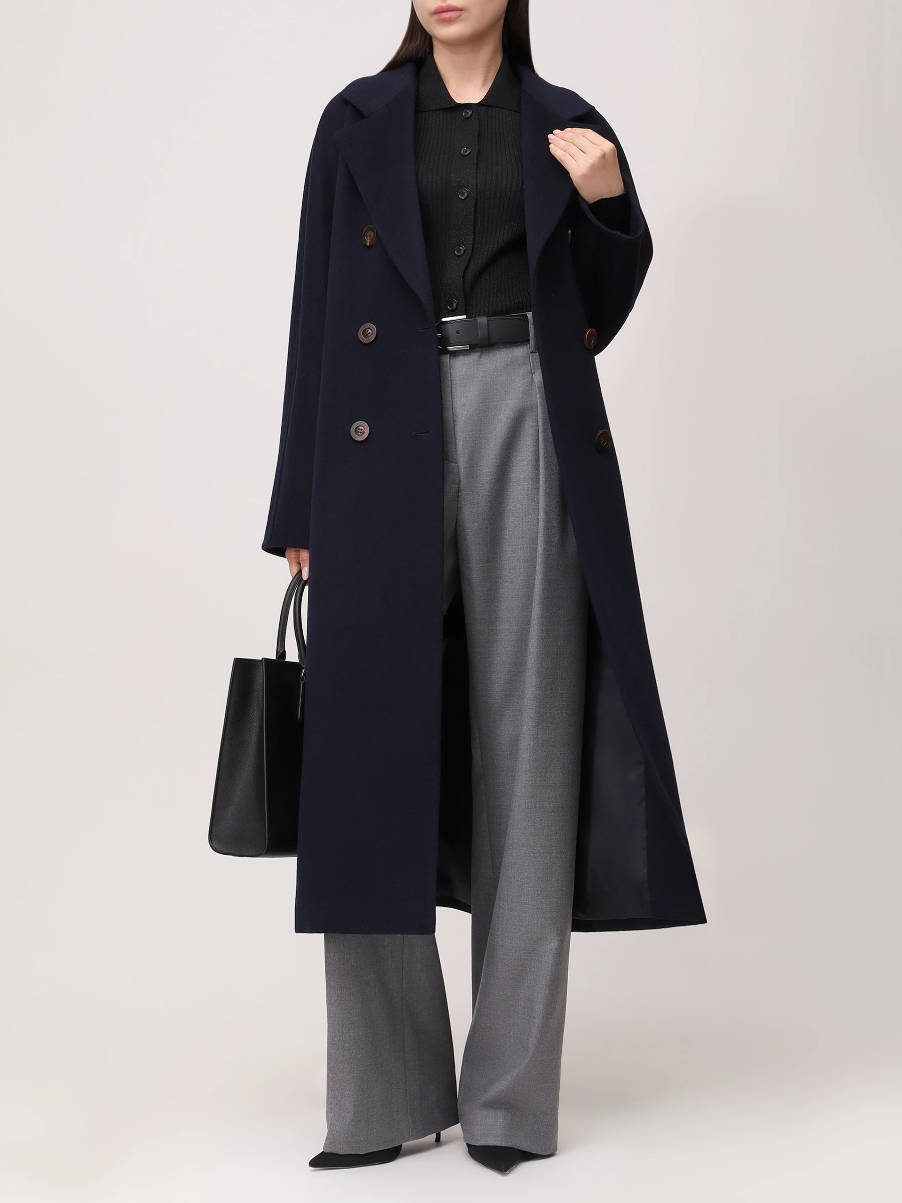 Пальто шерстяное